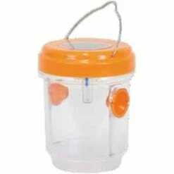 AllesTegenOngedierte.nl Herbruikbare Fruitvlliegjesval Met Led Lampje En Zonnecel