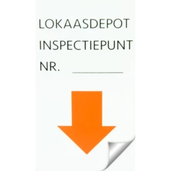 AllesTegenOngedierte.nl Sticker "Inspectiepunt"