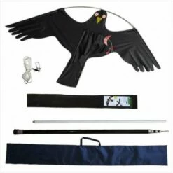 AllesTegenOngedierte.nl Vliegende Havik Vogelverschrikker 7 Meter Set