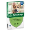 Bayer Advantage 400 Hond (> 25 Kg) 4 Pipetten