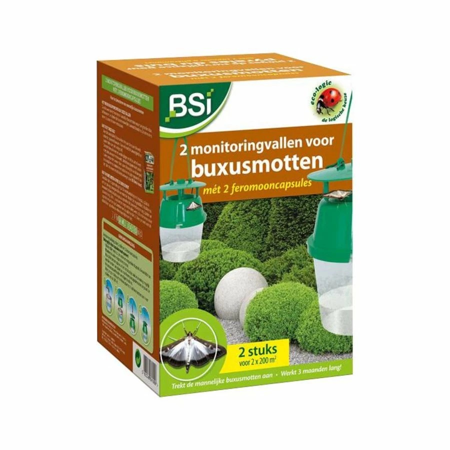 BSI Monitoringsval Voor Buxusmotten 2 Stuks 1 BSI Monitoringsval Voor Buxusmotten 2 Stuks