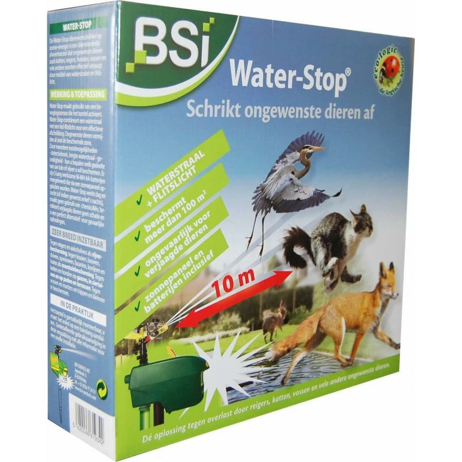 BSI Water-Stop Dieren Verjager 1 BSI Water-Stop Dieren Verjager