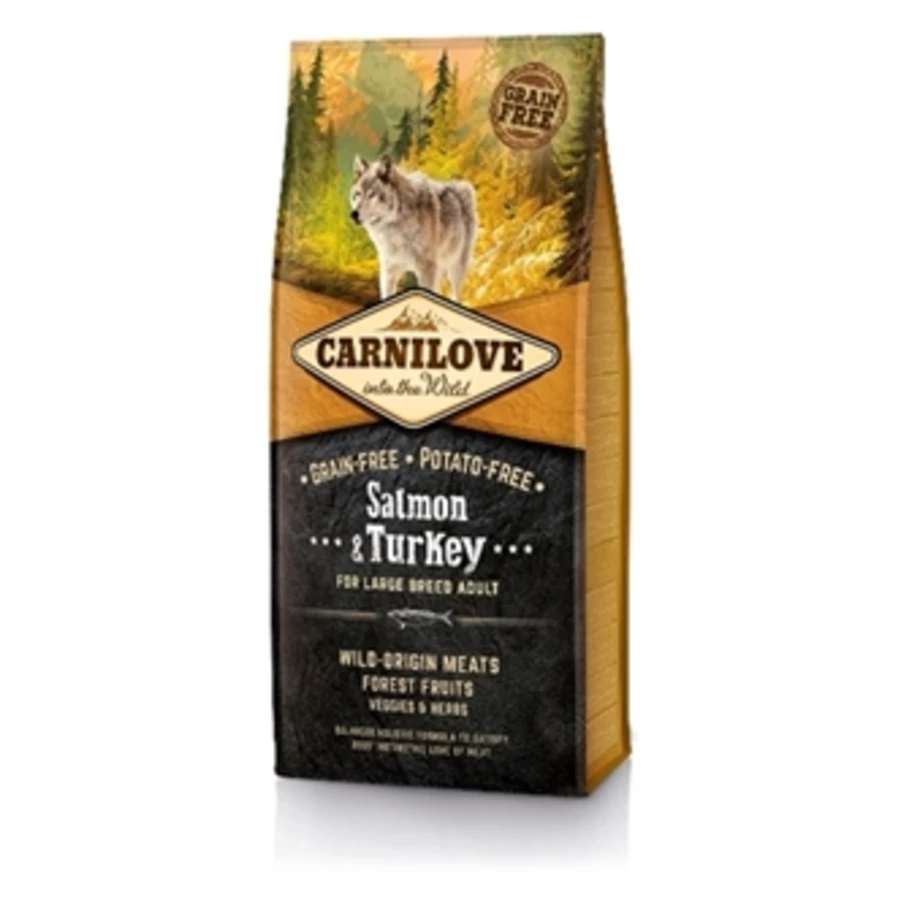 Carnilove Salmon/Turkey Adult Large Breed 2 Carnilove Salmon/Turkey Adult Large Breed - Afbeelding 2