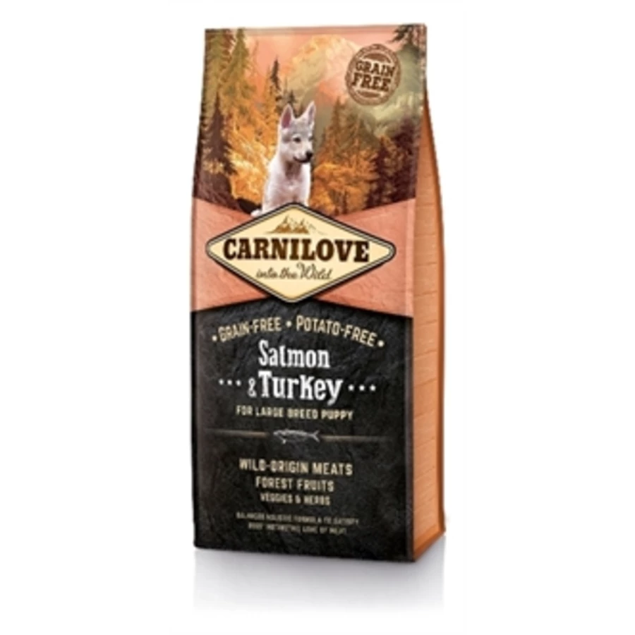 Carnilove Salmon/Turkey Puppies Large Breed 1 Carnilove Salmon/Turkey Puppies Large Breed