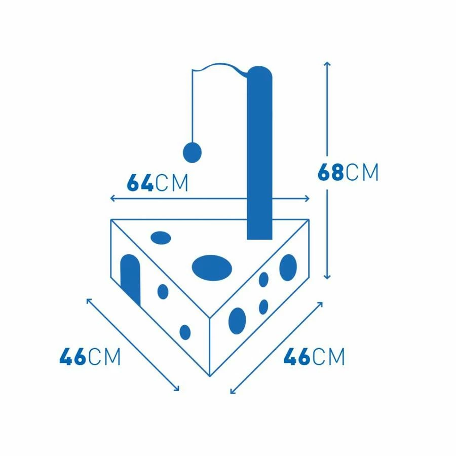 Duvo+ Krabpaal Felix 2 Duvo+ Krabpaal Felix - Afbeelding 2