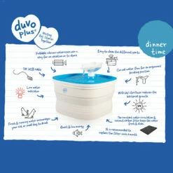 Duvo+ Vouwbare Waterfontein | 2 Liter Inhoud 11 Duvo+ Vouwbare Waterfontein | 2 Liter Inhoud -Trixie Winkel duvo vouwbare waterfontein 2 liter inhoud 5