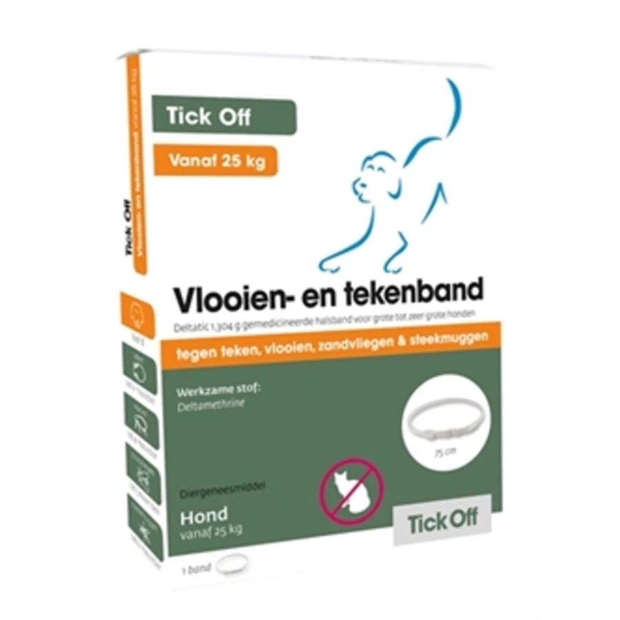Exil Tick Off Tekenband Voor Honden 2 Exil Tick Off Tekenband Voor Honden - Afbeelding 2