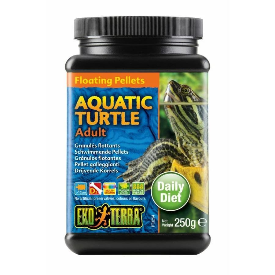 Exo Terra Drijvende Pellets Waterschildpad 1 Exo Terra Drijvende Pellets Waterschildpad
