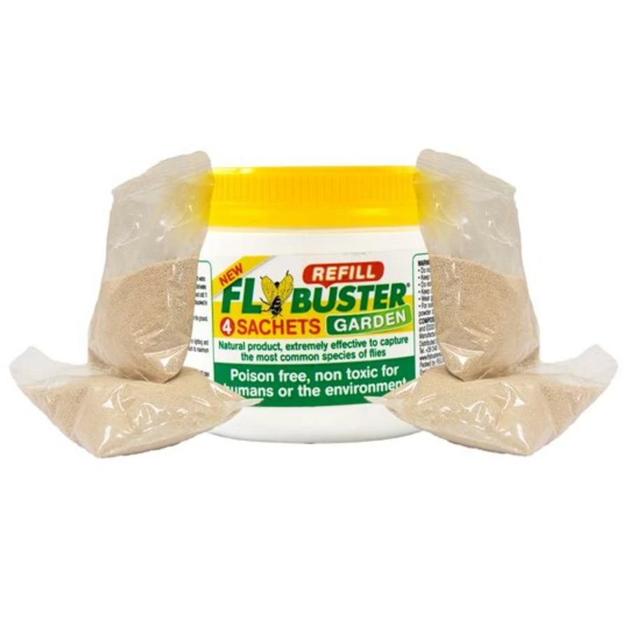 Flybuster Vliegen Lokstof 4 X 20 Gram 3 Flybuster Vliegen Lokstof 4 X 20 Gram - Afbeelding 3