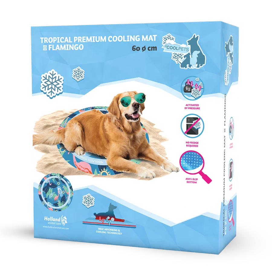 H.A.C. CoolPets Tropical Premium Cooling Mat 1 H.A.C. CoolPets Tropical Premium Cooling Mat