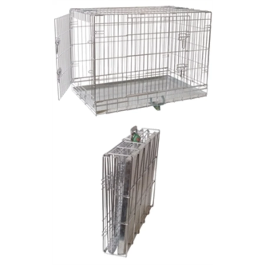 Junai.nl Draadkooi 2-deurs Verzinkt 1 Junai.nl Draadkooi 2-deurs Verzinkt