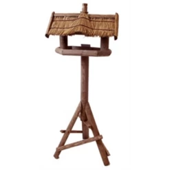 Junai.nl Vogelhuis Met Rieten Stulpdak