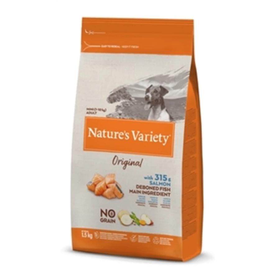 Natures Variety Original Adult Mini Salmon No Grain 1 Natures Variety Original Adult Mini Salmon No Grain