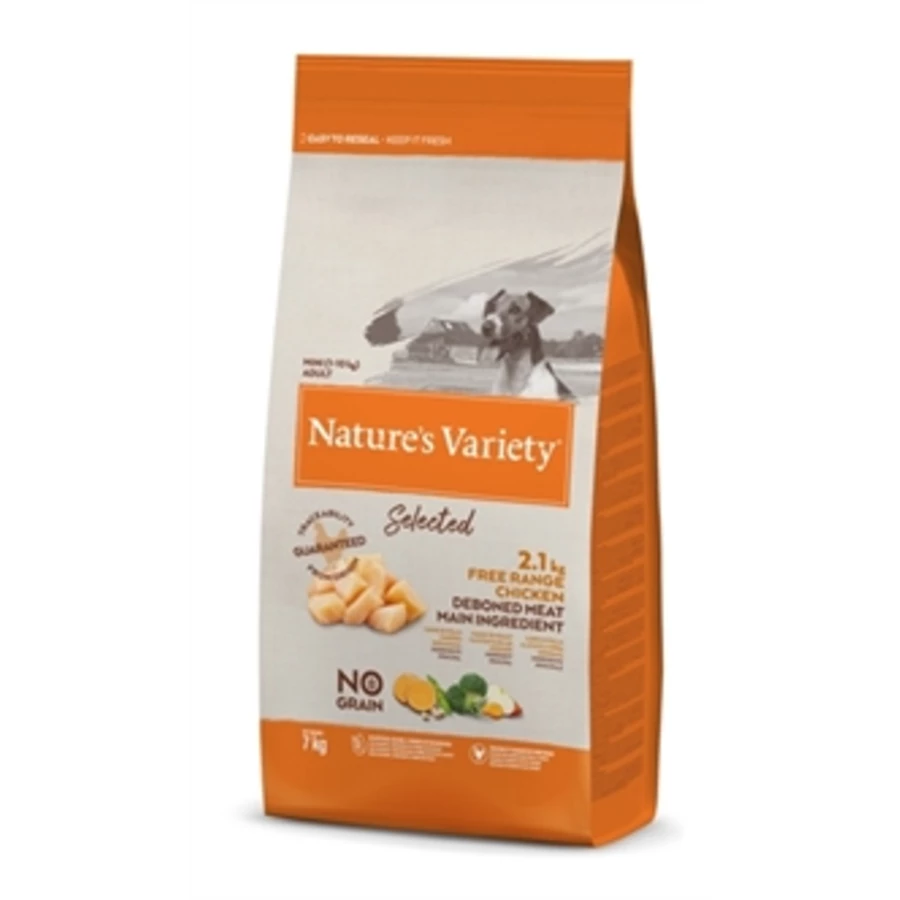 Natures Variety Selected Adult Mini Free Range Chicken 7 KG 1 Natures Variety Selected Adult Mini Free Range Chicken 7 KG