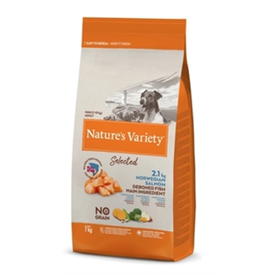 Natures Variety Selected Adult Mini Norwegian Salmon 7 KG 1 Natures Variety Selected Adult Mini Norwegian Salmon 7 KG