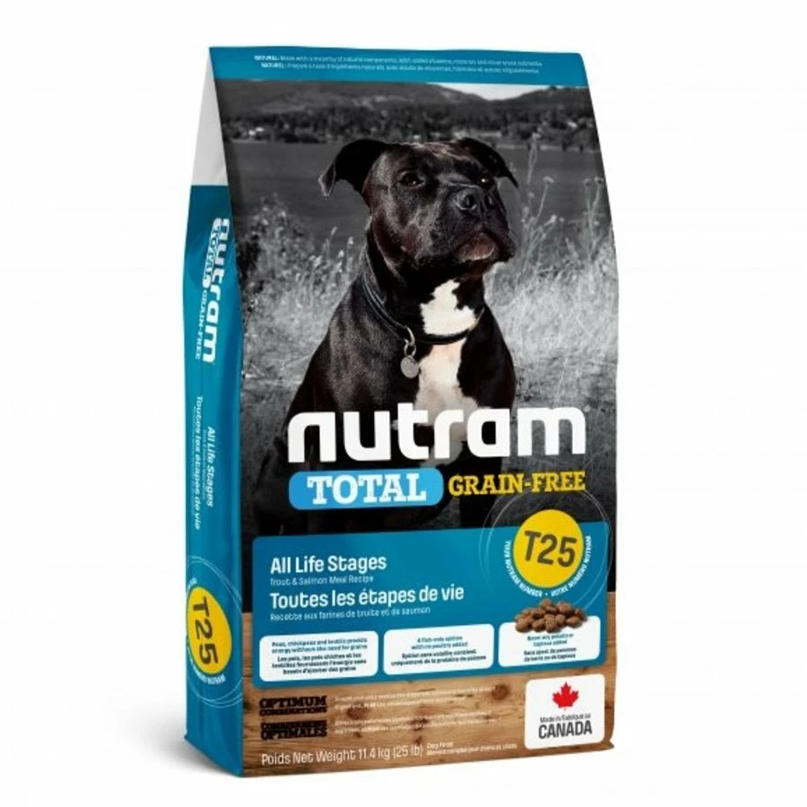 Nutram Grain Free Salmon En Trout T25 2 Nutram Grain Free Salmon En Trout T25 - Afbeelding 2