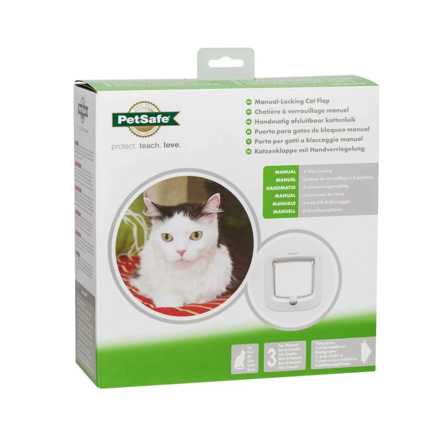Petsafe Staywell 4 Weg Kattenluik Bruin 2 Petsafe Staywell 4 Weg Kattenluik Bruin - Afbeelding 2