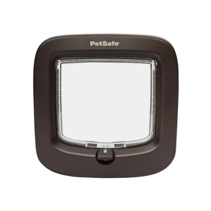 Petsafe Staywell 4 Weg Kattenluik Bruin 1 Petsafe Staywell 4 Weg Kattenluik Bruin