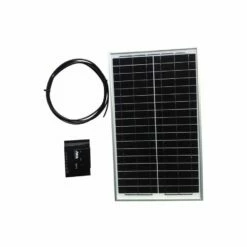 Portek Zonnepaneel 25W+ Regelaar Voor Scare Man Vogelverschrikker