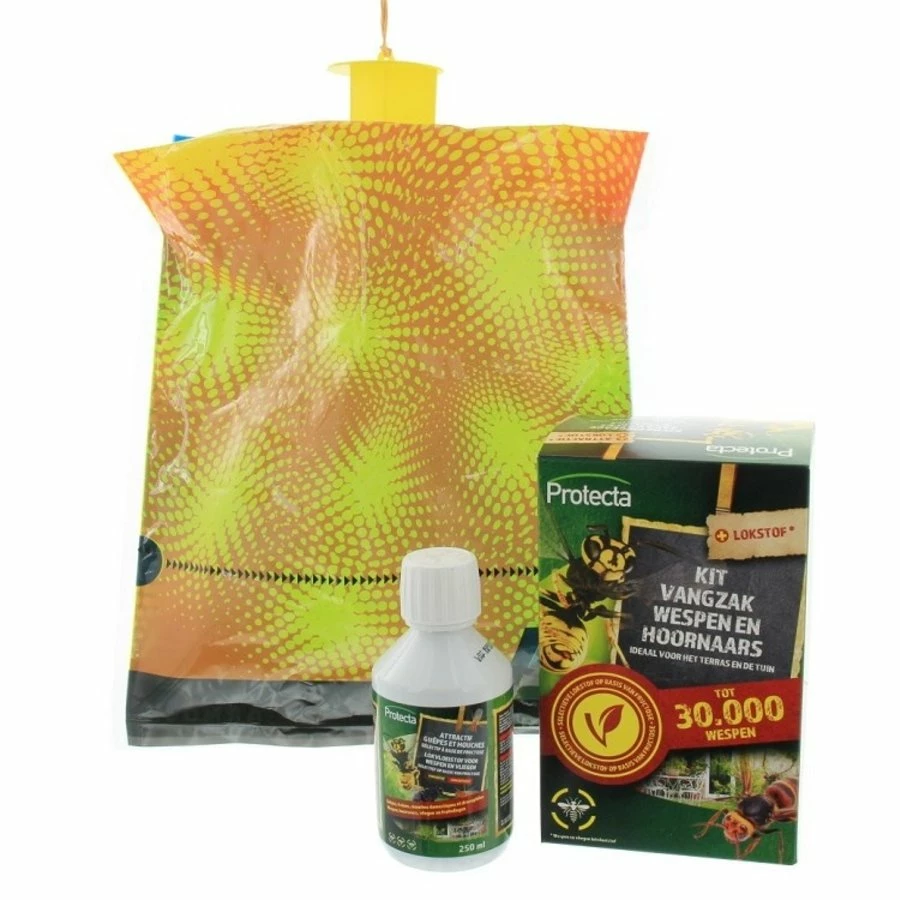Protecta XXL Vangzak Voor Wespen En Hornaars Met Lokmiddel 1 Protecta XXL Vangzak Voor Wespen En Hornaars Met Lokmiddel