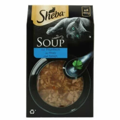 Sheba Soup Tonijn Mp 4x40gr