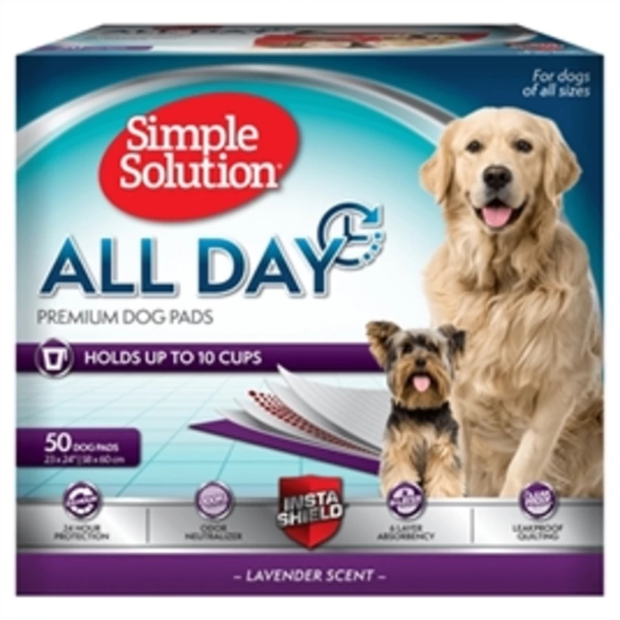 Simple Solution All Day Premium Dog Pads 1 Simple Solution All Day Premium Dog Pads