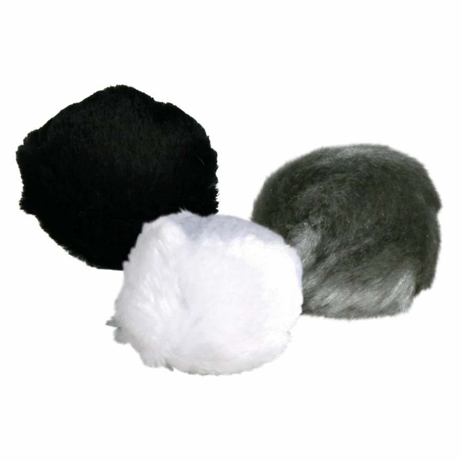 Trixie Kattenspeeltje 140 Pluche Balletjes 1 Trixie Kattenspeeltje 140 Pluche Balletjes