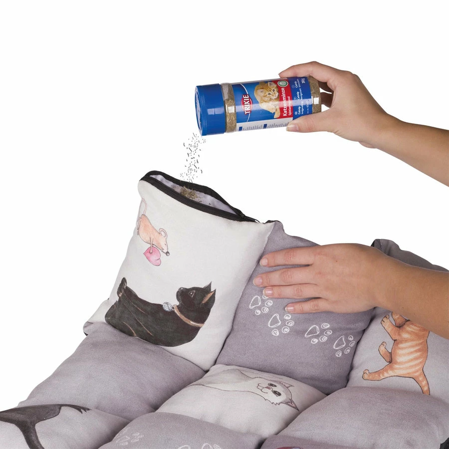 Trixie Kussen Patchwork Cat 3 Trixie Kussen Patchwork Cat - Afbeelding 3