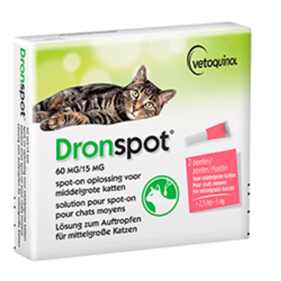 Vetoquinol Dronspot Tegen Wormen 2 Vetoquinol Dronspot Tegen Wormen - Afbeelding 2
