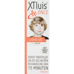 XTLuis Once Liquid Gel 100 Ml | Met Luizenkam